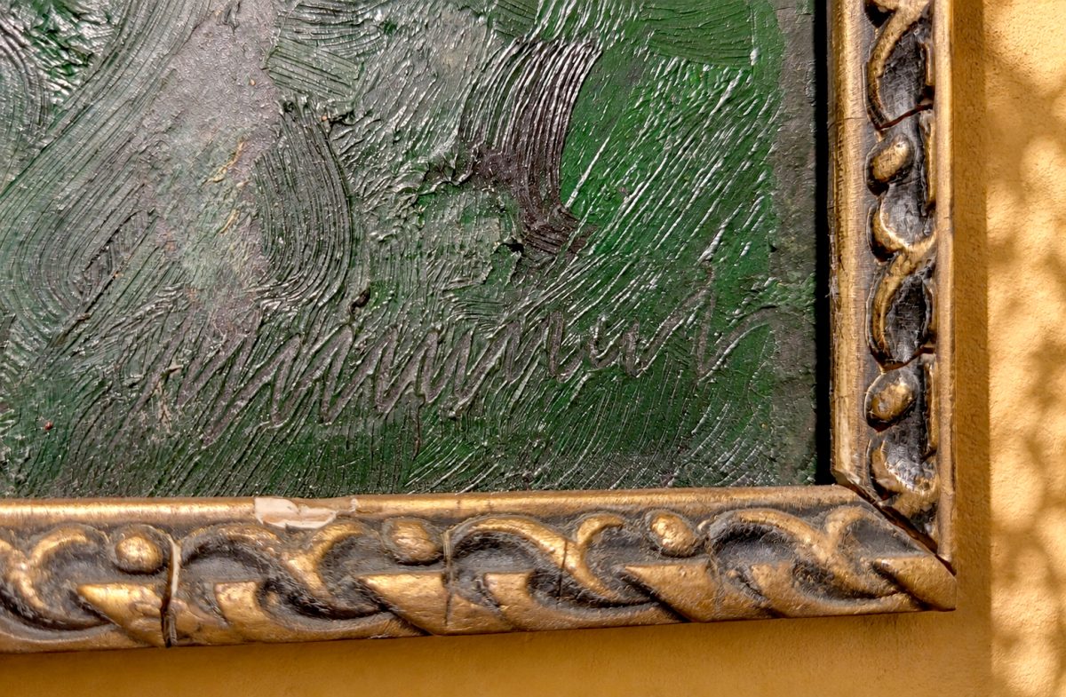 ac Balla Bela Béla Balla – Oil on Cardboard