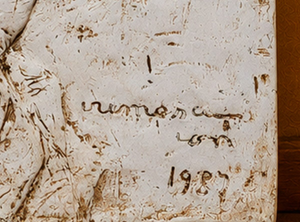 cc Ion Irimescu – "Self-Portrait" Bas-Relief